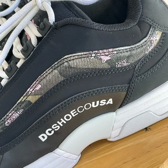 DC‎ Shoes Womens Camo Black Skate Sneakers Running Legacy Lite Size 10 - Picture 6 of 9